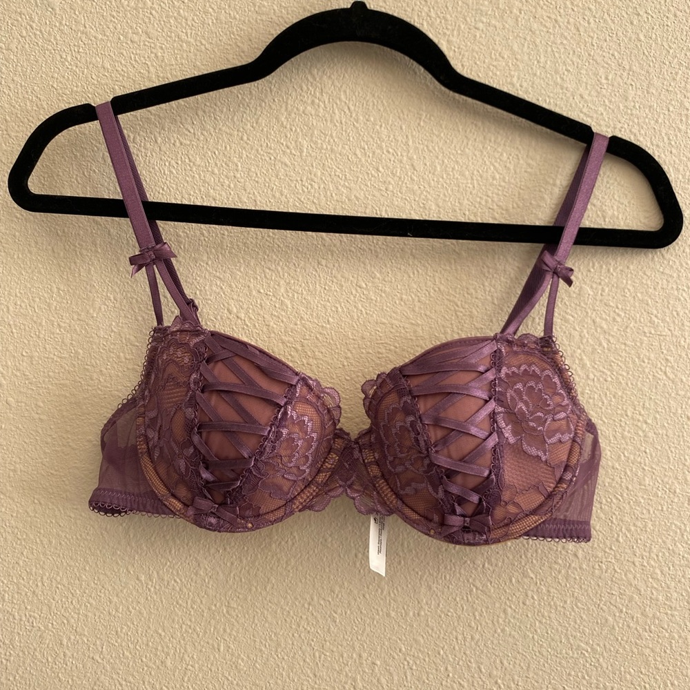 ADORE ME Adore me Enny Contour in purple bra 34B new without tag